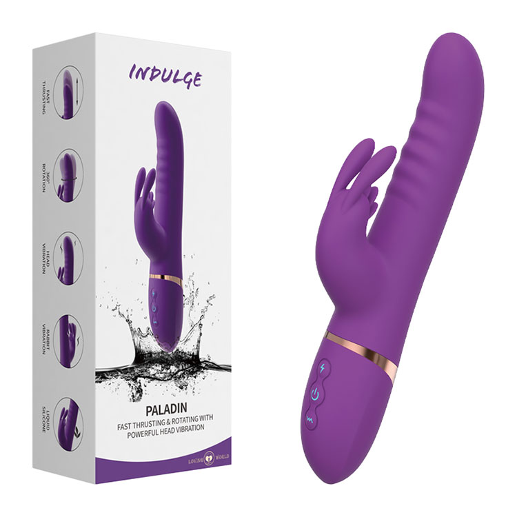 Stoßender, rotierender Rabbit-Vibrator